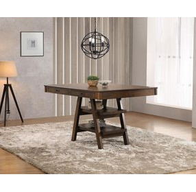 Dewey Walnut Counter Height Dining Table