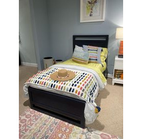 Summerland Inkwell Blue Full Panel Bed