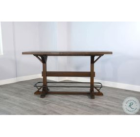 Havenstead Dark Brown Rectangular Pub Table