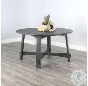 Seabright Black 54" Round Dining Table