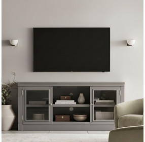 Virginia Gray 57" TV Console