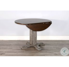 Ember Grace Gray 40" Round Dining Table