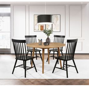 Andrews Black Side Chair Set of 2