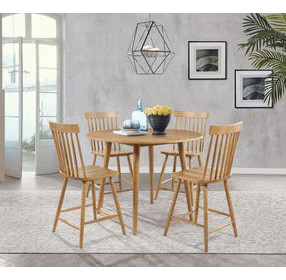 Andrews Light Ash Counter Height Stool Set of 2