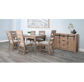 Sierra Beige Upholstered Dining Chair Set of 2
