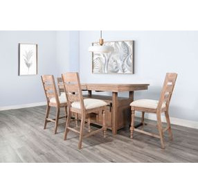 Sierra Amber 94" Extendable Rectangular Counter Height Dining Table