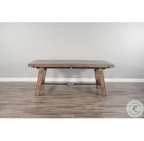 Velden Hollow Natural Wood 106" Extendable Rectangular Dining Table