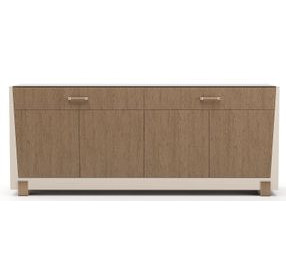 Counter Balance Cloud and Chocolate Koto 4 Door Sideboard