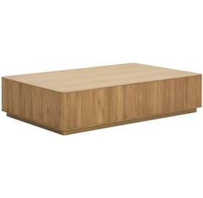 Thessaly Rustic Oak Rectangular Cocktail Table