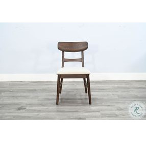 Cozy Luxe Walnut Dining Chair Set of 2