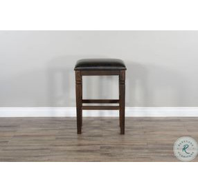 Hearthwood Haven Tobacco Leaf Bar Stool Set of 2
