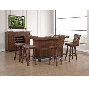 Gettysburg Dark Distressed 2 Door Spirit Cabinet