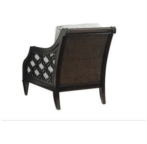 Royal Kahala Bay Club Gray Upholstered Accent Chair