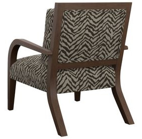 Apollo Brown Upholstered Lounge Chair