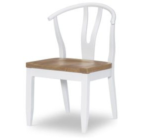 Franklin Harvest Oak and Natural White Side Chair Set of 2