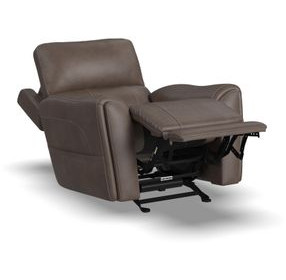 Carter Cappuccino Zero Gravity Triple Power Rocking Recliner with USB Charging and Heat Massage