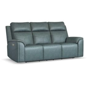 Vernon Admiral 86" Zero Gravity Power Reclining Sofa with USB Charging and LED