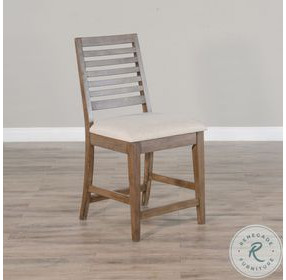 Maple Haze Buckskin Counter Height Stool Set of 2