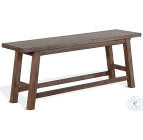Hearthwood Haven Buckskin 60" Counter Height Dining Bench