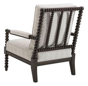 Maarten Ivory Upholstered Accent Chair