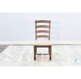Velden Hollow Buckskin Ladderback Dining Chair Set of 2