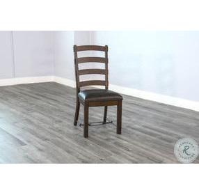 Havenstead Tobacco Leaf Ladderback Dining Chair Set of 2