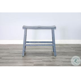Seabright Ocean Blue Bar Bench