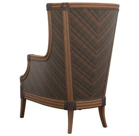 Island Estate Rum Beach White Upholstered Accent Chair