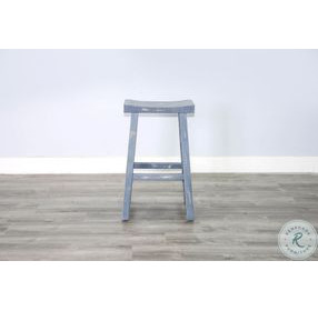 Seabright Blue Barstool Set of 2