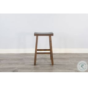 Havenstead Dark Brown Barstool Set of 2