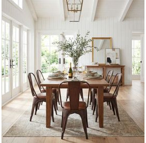 Riggins Iron & Leather Side Chair