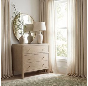 Nora Light Oak 3 Drawer Dresser