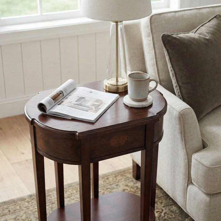 Cherry 17" Console Table