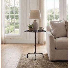 Kealy Outdoor Bronze Outdoor Side Table