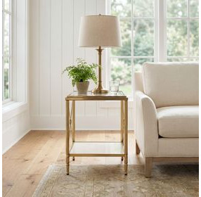 Taren Gold End Table