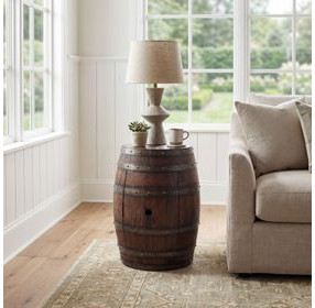 Mountain Lodge 6044120 Barrel Table