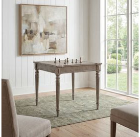 Masterpiece Vincent Driftwood Multi-Game Card Table
