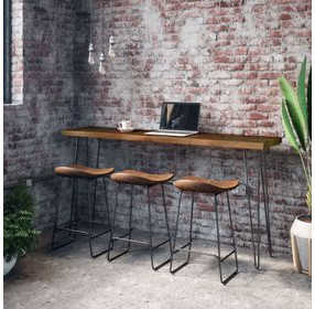 Nature's Edge Chestnut Counter Height Stool Set of 3