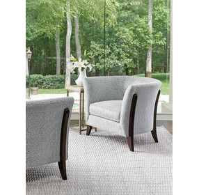 Laurel Canyon Blue Upholstered Westgate Accent Chair