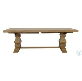 Florence Rustic Smoke Extendable Rectangular Dining Room Set