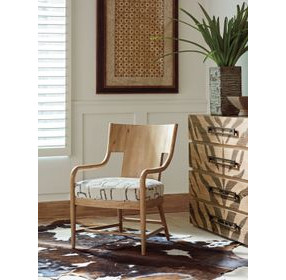 Los Altos Radford Cream Upholstered Accent Chair