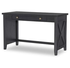 Flatiron Midnight 48" Vanity Desk with USB Charging