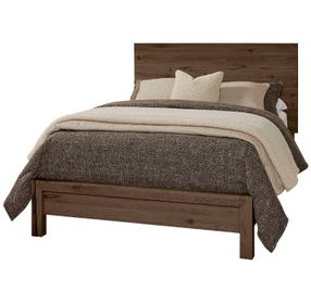 Joinery Espresso Oak Plank Panel Bedroom Set