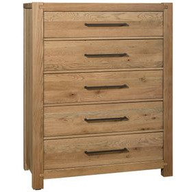 Joinery Natural Oak 5 Drawer Chest