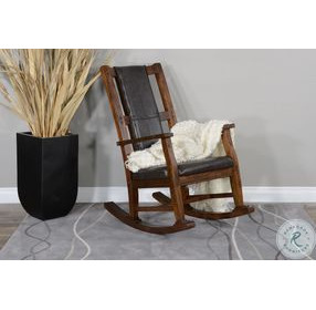 Timber Trails Antique Charcoal Rocking Chair