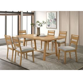 Duncan Washed Oak Rectangular Dining Room Set