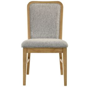 Croyden Gray Upholstered Side Chair Set of 2