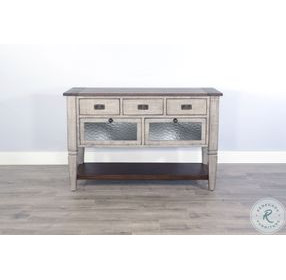 Hillside Hearth Gray 2 Door Server