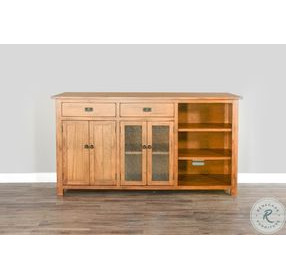 Crimson Ridge Beige 80" Buffet