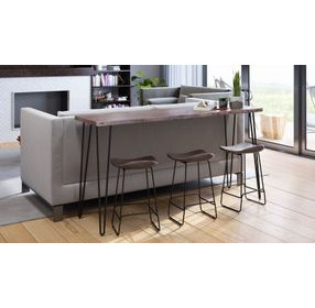 Nature's Edge Slate Counter Height Stool Set of 3